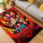 stranger things movie carpet area rug home decor living room gift for fans gift for son st85