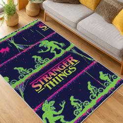 STranger Things Movie Carpet Area Rug Home Decor Gift For Fans Gift For Son ST87