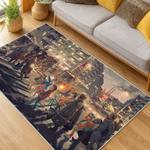 stranger things movie carpet area rug home decor living room gift for fans gift for son st88