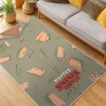 stranger things movie carpet area rug home decor living room gift for fans gift for son st90