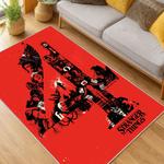 stranger things movie carpet area rug home decor living room gift for fans gift for son st92