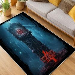 STranger Things Movie Carpet Area Rug Home Decor Gift For Fans Gift For Son ST98