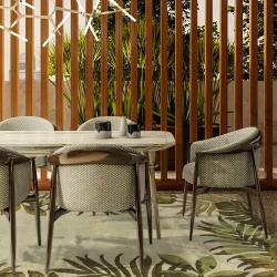 tropical green leaf border rug botanical palm leaf design coastal summer decor area rug kitchen