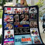 12 years of the big bang theory quilt blanket great customized blanket gifts for birthday christmas