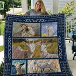 17005 goat customize quilt blanket d2320082