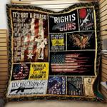 2nd amendment quilt blanket th751 quilt d2322433