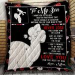 a letter to my son quilt blanket a164 d2322168