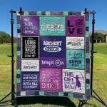 addicted to archery quilt blanket great customized blanket gifts for birthday christmas