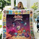 adventure time quilt blanket finn jack bubblegum vampire queenice king gifts d2324665