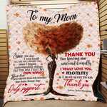 african painting to my mom just want to say thank you quilt d2383554