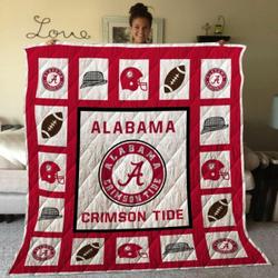 Alabama Crimson Tide 02 Quilt Blanket