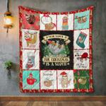 all i want for christmas is a sloth quilt blanket great customized gifts for birthday christmas