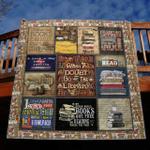 all you need is books quilt blanket vq06 quilt d2323090