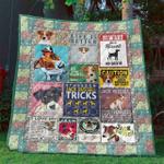 all you need is jack russell love quilt blanket ht10 quilt d2321916