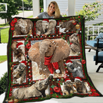 amazing elephant v1 qe 3d customized quilt d2314271