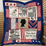 american women veteran quilt blanket dhc03011074dd d2380101