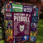 anatomy of a pit bull quilt blanket quilt d2323104