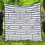 anchor rope nautical pattern dhcdhc dt1910 quilt blanket d2315461