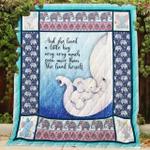 and she loved a little boy very very much elephant cl22100039mdq quilt blanket d2356164