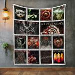 arch enemy album covers quilt blanket d2351084