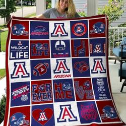 Arizona Wildcats Quilt Blanket B060604  Quilt