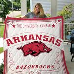 arkansas razorback quilt blanket d2355084