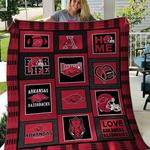 arkansas razorbacks 1 blanket th1607 quilt d2357987