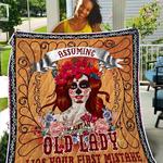 assuming i am just an old lady was your first mistake th2309085cl quilt blanket d2318279