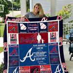 atlanta braves to my grandson love grandpa quilt d2386880