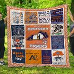 auburn tigers kentucky quilt blanket d2349613