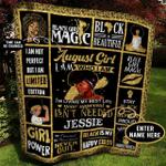 august girl wp personalized name quilt ro d2388952