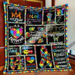 autism awareness quilt blanket d2347189