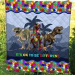 autism t rex kl2409061cl quilt blanket d2318405