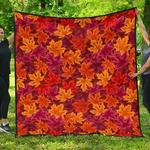 autumn maple leaf pattern dhcdhc dt1910 quilt blanket d2315401