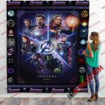 avenger team 20 marvel infinity war end game 3d customized quilt blanket d2320036