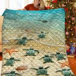 baby turtle on the beach jfj quilt lt d2390003