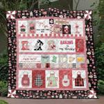 baking is my therapy quilt blanket yld9 quilt d2323994