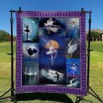ballet dancers dhckl0909 quilt blanket d2315543