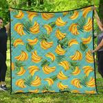 banana palm leaves pattern background dhcdhc dt1910 quilt blanket d2315497