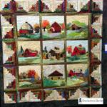 barn house clm0711014 quilt blanket d2355352