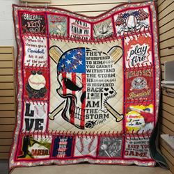 Baseball 3D Customized Quilt Lets Go TUH107140 PLEN2407