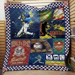 Baseball Cla1610058Q Quilt Blanket