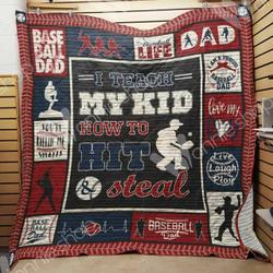 Baseball Dad Quilt Blanket Dhc1102475Td