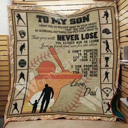 Baseball Dad Quilt Blanket Dhc1102824Td