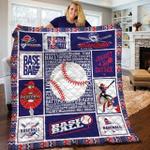 baseball i would rather be playing baseball quilt blanket great customized blanket gifts for