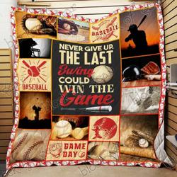 Baseball Is My Life Quilt Blanket