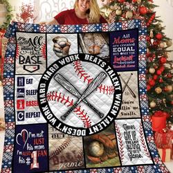 Baseball Jfj Quilt Hy