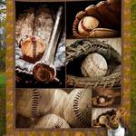 baseball v6 blanket th0207 quilt d2317594