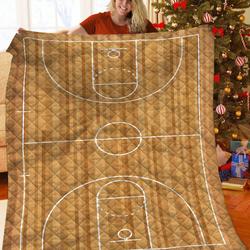 Basketball Court Jfj Quilt Ax