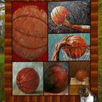 basketball d8048 quilt blanket d2357245